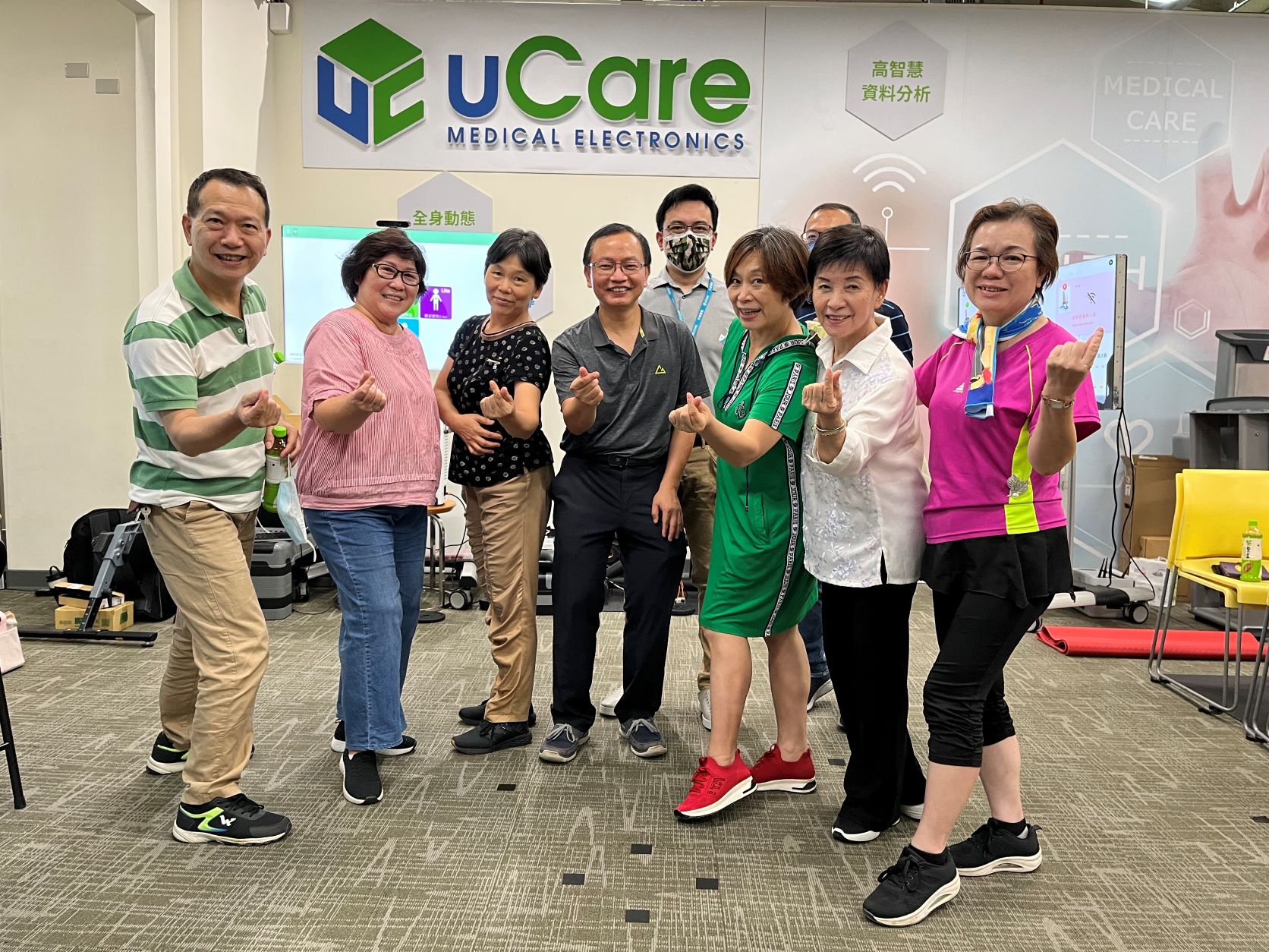 喬安x宇康x清大，布局銀髮行動健康檢測站